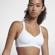 Nike Rival Women S High Support Sports Bra Size 38dd White High Support Sports Bra White Sports Bra Sports Bra