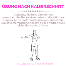 Rückbildung ab wann nach einem kaiserschnitt? Kaiserschnitt Was Du Unbedingt In Der Klinik Schon Zur Ruckbildung Beachten Und Machen Solltest Nicole Frank Physiotherapie