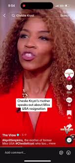 Miss Usa Resignation I Am Silenced Moms