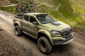 Carlex Turns Mercedes Benz X Class Pickup Truck Into The Off Road Powerful Adventurer The Flighter Nissan Pickup Truck Mercedes Benz Trucks Pickup Trucks