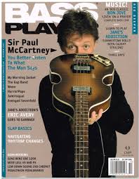 Paul did exactly what he needed to do in the beatles, whether that was sing, write, play only bass i rank mccartney as one of the early innovators of the instrument. Bass Player Magazine October 2005 Sir Paul Mccartney Eric Avery Amazon Com Books