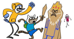 Pin De The Lazy Otaku En Cartoons Historias Corrientes Jake El Perro Regular Show