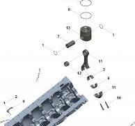 4955169 Piston ring set - Cummins spare part | 777parts.com