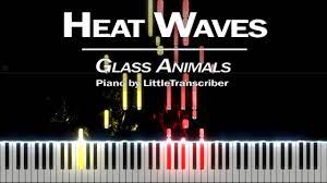 Glass Animals Heat Waves Piano Cover Tutorial By Littletranscriber Youtube