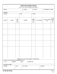 The loss can be death, injury, property damage, or mission failure. Fillable Online Parks Army Composite Risk Management Worksheet Parks Army Fax Email Print Pdffiller