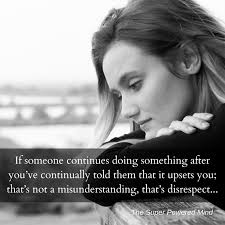 If you've communicated with...