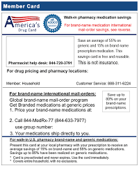 Rite aid accepts most major plans including tricare, elixir insurance, express scripts, caremark, optumrx, medimpact, cigna, humana, medicaid, medicare parts b and d, and many more. America S Drug Card Discount Prescription Drug Card