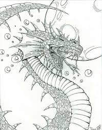And best of all pages don't bleed through when using a marker. Get This Fantasy Adult Coloring Pages Underwater Dragon
