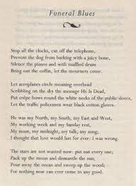 Funeral Blues By W H Auden Funeral Blues Poetry Quotes Poem Quotes