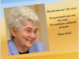 Fondatrice del movimento dei focolari. Chiara Lubich Un Messaggio Sempre Attuale