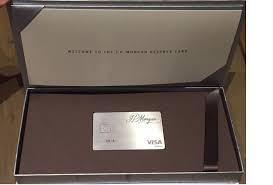 A look at the packaging of the j.p. My Quest To Obtain The Jp Morgan Reserve Update P Myfico Forums 4789481