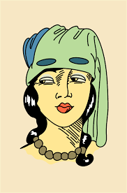 Isha's young sister. Girl of Cairo