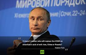 Discover vladimir putin famous and rare quotes. Global Media Control Allows Us To Sell Black For White Putin S Key Valdai Quotes Rt World News
