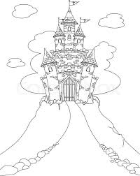 Home » images tagged fortress. Coloring Page With Magic Fairy Tale Stock Vector Colourbox