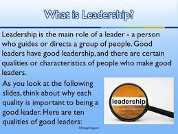 According to recent research from elizabeth mcclean, assistant professor of management and organizations at eller, this is especially important for women. Qualities That Make A Good Leader Tablon