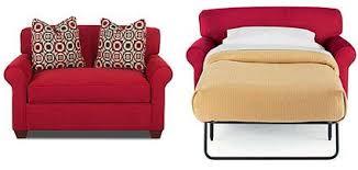 Small Spaces Unclutterer Loveseat Sleeper Home Design Living Room Fold Out Beds