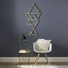 Pick from wall shelving options for different areas of your home like the entryway, wall intersections, fireplace, kitchen, or even an empty corner. Gold Kaleidoscope Metal Art Wall Art