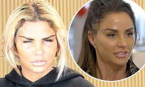 Katie price was born on may 22, 1978 in brighton, east sussex, england as katrina amy alexandria alexis infield. Katie Price Regrets Her Recent Bum And Face Lift And Is Begging For More Medication Daily Mail Online