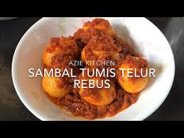 Yaya sendiri akan buat beberapa perkara sebelum merebus telur supaya nanti cantik kejadian telur rebus tu. Sambal Tumis Telur Rebus Youtube