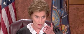 Judith sheindlin, more affectionately and widely known as judge judy, has been laying down the for most of that time, she's done it in her signature bob hairstyle. Judge Judy Went Full Judge Judy On Guy Who Wasn T Wearing A Mask
