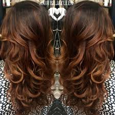 Copper Balayage Warm Brunette Hair Curly Balayage Hair Hair Painting Natural Hair Winter Hair Summer Hair Rich Balayage Frisur Haarfarben Winterfrisuren