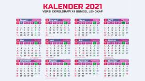 Sie können die kalender auch auf ihrer webseite einbinden oder in ihrer publikation abdrucken. Download Desain Kalender 2021 Lengkap Cdr Jawa Hijriah Masehi