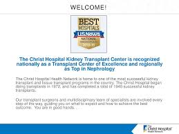 The Christ Hospital Health Network Kidney Transplant Program