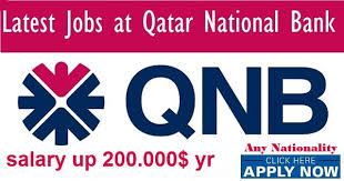 New Jobs Opportunities At Qnb Qatar National Bank 2017 Update Job Opening New Job How To Apply
