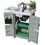 The outdoor sink and bbq folding table is ideal for cleaning fish and cooking after a long day of fishing or camping. Outdoor Portable Garden Sink Wc100 Outdoor Garden Sink Outdoor Sinks Portable Garden