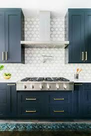 We love how this room uses blue cabinetry to create an accent wall. 57 Navy Cabinets Ideas Kitchen Inspirations Kitchen Design Kitchen Remodel