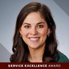 Ashley Bormann Family Medicine Service Excellence Award Ashley Bormann has  been selected to receive our Service Excellence Award for the exceptional  dedication she demonstrates toward patients and her coworkers. Ashley is a