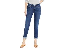 mavi jeans ada relaxed boyfriend in deep blue tribeca