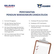 Namun surat pernyataan juga bisa dibuat untuk menyatakan ataupun menerangkan orang lain. ØªÙˆÙŠØªØ± Pt Asabri Persero Ø¹Ù„Ù‰ ØªÙˆÙŠØªØ± Sobat Asabri Pasti Sudah Tahu Mengenai Pensiun Warakawuri Janda Duda Bukan Pensiun Ini Diberikan Kepada Istri Suami Yang Sah Yang Dibayarkan Mulai Bulan Berikutnya Setelah Pembayaran Pensiun Terusan