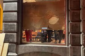 The crowd danced to music, lit fireworks, and chanted. Old Montreal Restaurants React To Anti Curfew Riot Eater Montreal