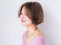 リップラインボブカタログ 小顔効果 スタイルアップが叶う最旬ヘア 美的 com 丸顔 ショート ショートボブ 丸顔 ヘア アイディア