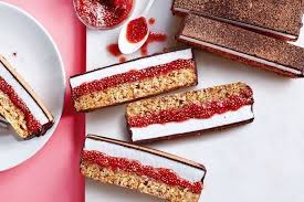 If you wanted you could add some white sprinkles on the inside to make it even each dessert has a pistachio base, orange curd, diplomat cream, fresh fruit and is then topped with the thin sugar globe. 20 Sugar Free Treats For The Festive Season