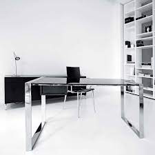 55 Modern Glass Office Desks Diy Wall Mounted Desk Check More At Michael Mala Che Office Furniture Modern Home Office Furniture Office Interior Design