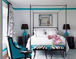 Blue bedrooms can be subtle and calming, or bold and energetic. Turquoise And Maroon Interior Home Decor And Interior Design