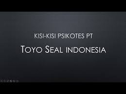 Images may be subject to copyright lean more. Kisi Kisi Psikotes Pt Toyo Seal Indonesia Youtube