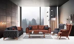 Shop our best selection of living room sets to reflect your style and inspire your home. Fidanoglu Melodi Modern Living Room Sofa Set Includes 2 Sofas And 2 Chair