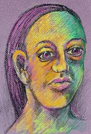 Pastel art called race day blues