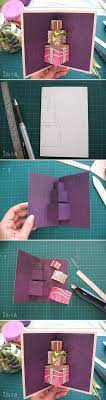 Paint a design on the front of the card for a pretty touch. Popular Diy Crafts Blog How To Make Simple 3d Gift Card Handmade Birthday Cards Diy Gift Card Cards Handmade