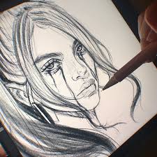Ive Been Out All Day Buying Christmas Presents So I Had No Time To Start A New Drawing But I Wanted To Practice A Eyes Artwork Sketches Makeup Artist Portfolio