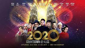 View from dorsett residences 30th floor rooftop skybar & lounge. New Year 2020 Countdown Suria Klcc Suria Klcc