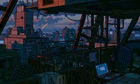 U60ye58222 Waneella On Patreon Pixel Art Pixel Art Background Anime Scenery