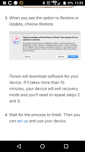 Why Does My Iphone Keep Leaving Recovery Apple Community