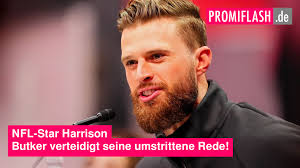 NFL-Star Harrison Butker verteidigt seine umstrittene Rede!