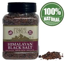 Amazon Com Pride Of India Himalayan Black Salt Coarse Grind 1 Pound 16oz Jar Kala Namak Contains 84 Minerals Use In Grinders Restaurants Cooking Perfect