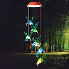 Wind chime details · overall length: Memorial Wind Chimes Best Mom Gifts Wind Chime Solar Crystal Ball Solar Hummingbird Wind Chime Outdoor Indoor Gifts For Mom Momgrandma Gifts Birthday Gifts For Mom Outdoor Decor Yard Decorations Patio Lawn Garden Chimes