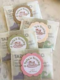 8 Baby Shower Tea Favors Baby Shower Tea Bag Favors A Baby Is Brewing Favors Tea Party Favors Babyshowerboy Babyshowerdecorations Baby Feestartikelen